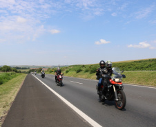  Mais de 200 pessoas se reúnem na 5ª Edição do Passeio Motociclístico do Pelotão de Trânsito em Ponta Grossa (PR) 