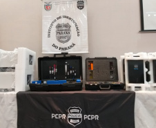 PCPR recebe doações para o Instituto de Identificação de Toledo