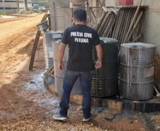 PCPR autua idoso por poluição ambiental em Rio Branco do Sul