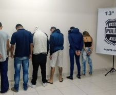 PCPR prende três pessoas por latrocínio e três por tráfico de drogas em Ponta Grossa