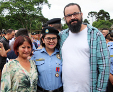Secretário prestigia solenidade em comemoração a formatura do Ensino Médio do Colégio da Polícia Militar