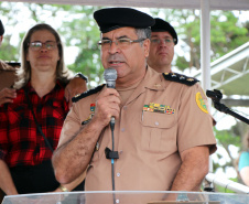 Secretário prestigia solenidade em comemoração a formatura do Ensino Médio do Colégio da Polícia Militar