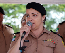 Secretário prestigia solenidade em comemoração a formatura do Ensino Médio do Colégio da Polícia Militar