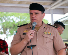 Secretário prestigia solenidade em comemoração a formatura do Ensino Médio do Colégio da Polícia Militar