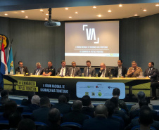 Secretário coronel Marinho participa de II Fórum Nacional de Segurança nas Fronteiras