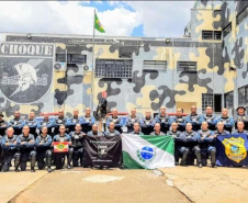 Policiais militares de Cianorte (PR) concluem curso de Operações de Choque em Campo Grande (MS)