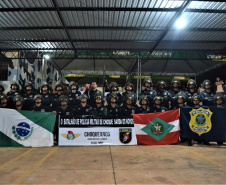 Policiais militares de Cianorte (PR) concluem curso de Operações de Choque em Campo Grande (MS)