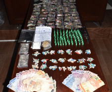 Seis pessoas são encaminhadas e drogas apreendidas durante Operação Regalo em Colombo (PR)