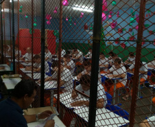 Provas do Enem são aplicadas aos privados de liberdade de todo o Paraná