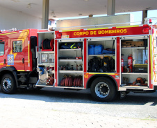 Corpo de Bombeiros recebe novo caminhão para suporte em combate a incêndios e acidentes de trânsito em Guaratuba (PR)