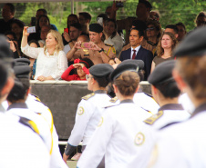 Secretário prestigia solenidade em comemoração a formatura do Ensino Médio do Colégio da Polícia Militar