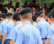 Secretário prestigia solenidade em comemoração a formatura do Ensino Médio do Colégio da Polícia Militar