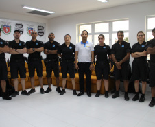 Delegacia Cidadã de Matinhos e a base do Depen no litoral do Paraná recebem a visita do Secretário de Estado da Segurança Pública