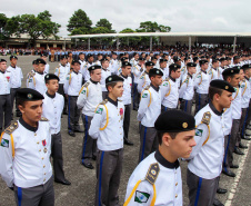 Secretário prestigia solenidade em comemoração a formatura do Ensino Médio do Colégio da Polícia Militar