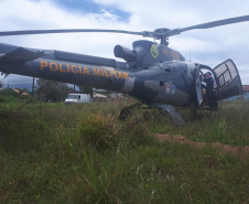 Em apenas quatro minutos, BPMOA faz remoção aérea de mulher vítima de AVC em Pontal do Paraná para o Hospital Regional de Paranaguá