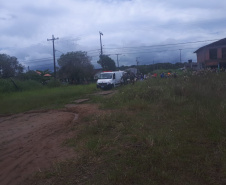 Em apenas quatro minutos, BPMOA faz remoção aérea de mulher vítima de AVC em Pontal do Paraná para o Hospital Regional de Paranaguá