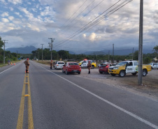 Batalhão Rodoviário acompanha o retorno de veranistas nas estradas estaduais no Litoral