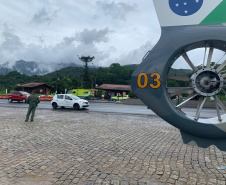 BPMOA faz transporte aeromédico de vítima de acidente no Litoral do estado