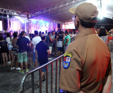 Segurança com padrões internacionais garantem tranquilidade nos shows do Palco Verão Maior, no litoral