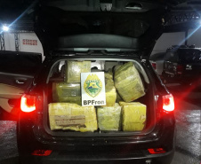 Mais de meia tonelada de maconha é apreendida pelo BPFron em Toledo (PR) em ação da Operação Hórus