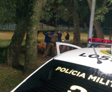 Em Araucária, na RMC, PM desencadeia 4ª edição da Operação União e aborda mais de 160 pessoas; um bebê foi desengasgado