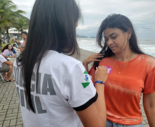 PCPR participa de ação contra assédio sexual em Guaratuba