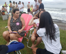 PCPR participa de ação contra assédio sexual em Guaratuba