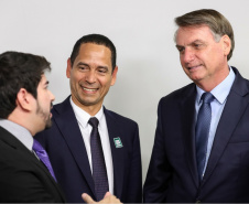 Secretário coronel Marinho participa de reunião do Consej em Brasília e de audiência com o Ministro Moro e o presidente Bolsonaro