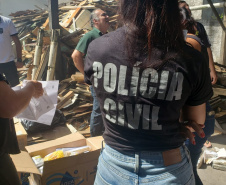  Polícia Civil incinera 265 quilos de drogas apreendidas no Litoral