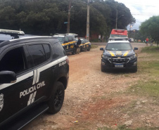PCPR e PRF deflagram ação conjunta e prendem envolvidos em furtos e roubos na Capital paranaense