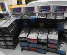 BPRv apreende quase 200 celulares contrabandeados no Oeste do estado