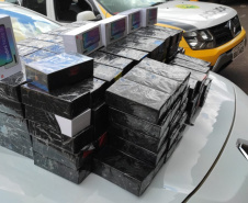 BPRv apreende quase 200 celulares contrabandeados no Oeste do estado