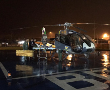  BPMOA faz remoção aeromédica de paciente com broncopneumonia no Litoral 