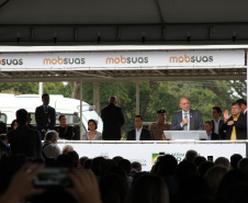Secretário coronel Marinho participa de evento com Michelle Bolsonaro