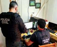 PCPR prende sete homens em operação contra a pedofilia na internet