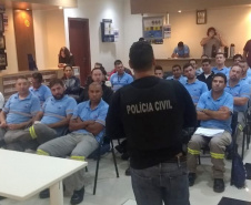 PCPR ministra palestra para funcionários da empresa Souza Cruz na Capital
