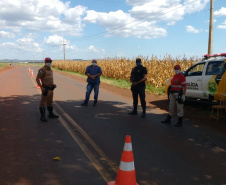 Polícia Militar faz orientações à população e reforça presença nas ruas do Paraná no combate ao coronavírus