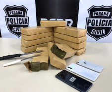 PCPR prende trio por tráfico de drogas na RMC 
