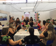 Dia da Mulher é comemorado com música entre servidoras de Foz do Iguaçu
