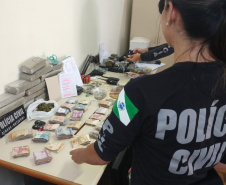  PCPR registra crescimento de 14% na apreensão de drogas em 2019 