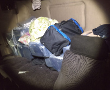 Em Paranaguá (PR), PM intercepta carreta com 354 quilos de cocaína que iria para o exterior