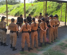  Batalhão da PM de Cianorte promove atividades e desafia policiais femininas em comemoração do Dia Internacional da Mulher 