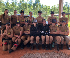  Batalhão da PM de Cianorte promove atividades e desafia policiais femininas em comemoração do Dia Internacional da Mulher 