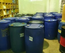 Fábrica interna do Depen produz 60 mil litros de produtos de limpeza e higiene por mês