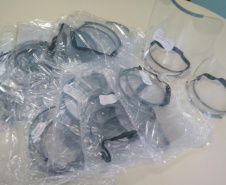 Servidores do Depen recebem máscaras de proteção tipo “face shields” em proteção ao Covid-19