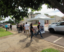 Depen de Cascavel arrecada 850 kg de alimentos não perecíveis e 50 cestas básicas para doação