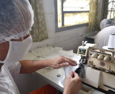  Presos do Paraná produzem materiais de proteção individual