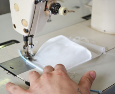  Presos já produziram 69 mil máscaras em menos de um mês
