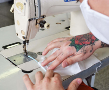  Presos do Paraná produzem materiais de proteção individual
