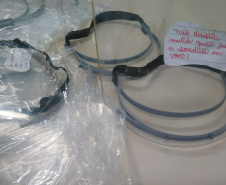 Servidores do Depen recebem máscaras de proteção tipo “face shields” em proteção ao Covid-19